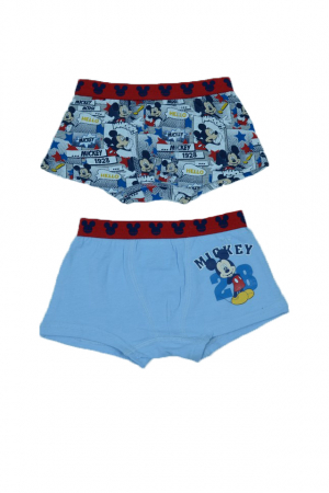 Lenjerie intima - Set 2 boxeri pentru baieti Sun City Mickey Mouse NH3087M-92, Multicolor
