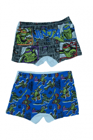 Lenjerie intima - Set 2 boxeri pentru baieti Sun City Testoasele Ninja DPH3095N-104, Multicolor