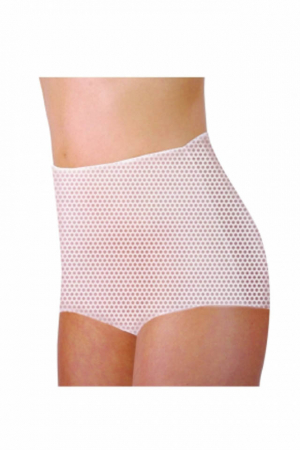 Lenjerie gravide - Set 2 chiloti postnatali reutilizabili BabyOno 503A2, Alb