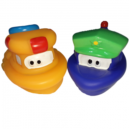 Joaca, activitati si ambalaje - Set 2 jucarii de baie Hencz Toys 860-2, Multicolor