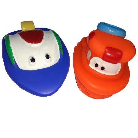 Joaca, activitati si ambalaje - Set 2 jucarii de baie Hencz Toys 860-1, Multicolor