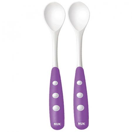 Vesela si tacamuri bebelusi - Set 2 lingurite 6+ luni Nuk 255053M