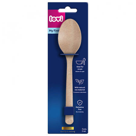 Set 2 lingurite pentru supa 6 luni + Lovi My First 35/583, Multicolor [2]