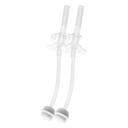 Biberoane si tetine - Set 2 paie de rezerva cu greutate pentru sticla de apa Bocioland 175406, Transparent