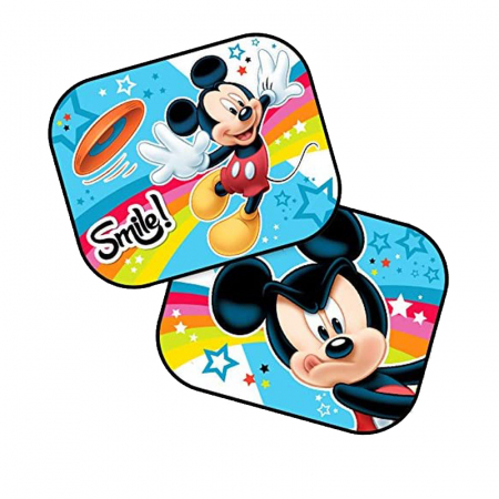 Scaune auto - Set 2 parasolare Disney Mickey Mouse 9313, Multicolor