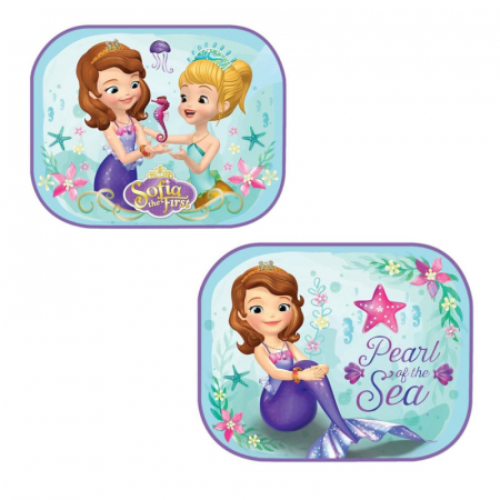 Scaune auto - Set 2 parasolare Disney Printesa Sofia 9306A, Multicolor