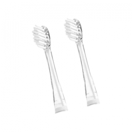 Periute de dinti electrice - Set 2 perii rezerva, pentru peria electrica Neno, 674117, Transparent
