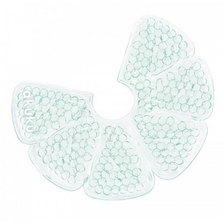 Accesorii pentru alaptat - Set 2 perne pentru calmarea sanilor Akuku A0537, Verde