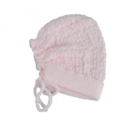 Set 2 piese bluza si caciula pentru fete Mini Junior KN3-R-56, Roz [1]