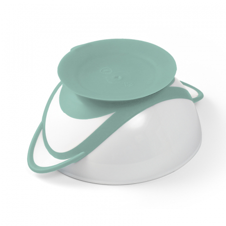 Set 2 piese castron si lingurita BabyOno 1063/04, Turocaz [2]