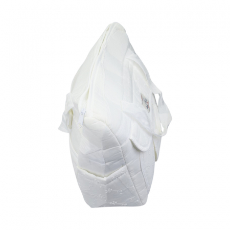 Set 2 piese landou si geanta pentru bebelusi OEM 01010, Alb [1]