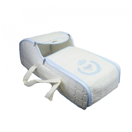 Set 2 piese landou si geanta pentru bebelusi OEM 0105, Crem [0]