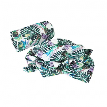 Perne pentru alaptat - Set 2 piese manseta pentru alaptat si pled BabyMatex 060554, Multicolor
