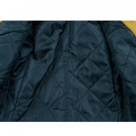 Set 2 piese palton si caciula baieti Micul Vip PCBB1G-74, Galben [2]