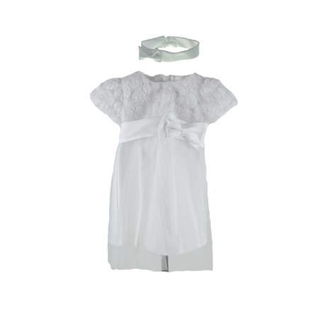 Rochite elegante de la 0 la 9 luni - Set 2 piese pentru fete Christopher Baby Club 4945A