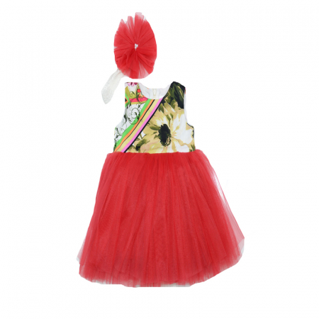 Rochite elegante de la 0 la 9 luni - Set 2 piese pentru fete Colibri 1076-RO