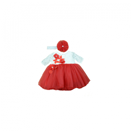 Rochite elegante de la 0 la 9 luni - Set 2 piese pentru fete Colibri 1112