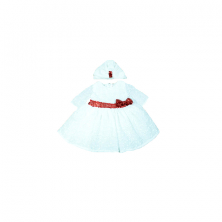 Rochite elegante de la 0 la 9 luni - Set 2 piese pentru fete Colibri 1155