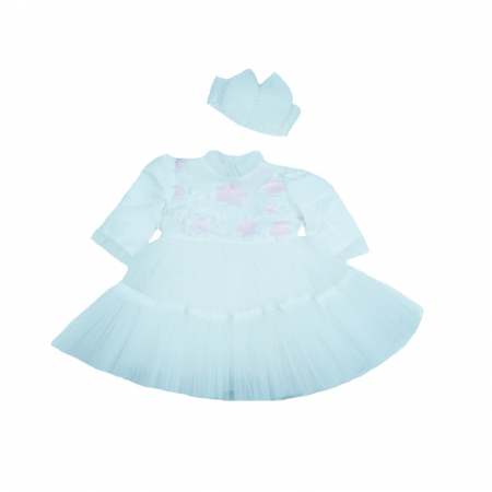 Botezul bebelusului - Set 2 piese pentru fete Colibri C6