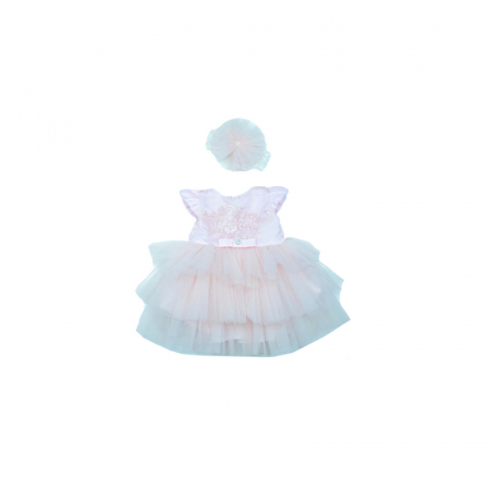 Botezul bebelusului - Set 2 piese pentru fete Mini Junior REF-001