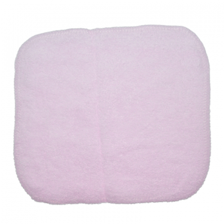 Set 2 piese prosop cu gluga si batista pentru fete Baby Line PPB125, Roz [2]