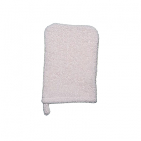 Set 2 piese, prosop cu gluga si manusa, pentru fete, 75 x 75 cm, Mini Junior PRS4201, Roz [2]
