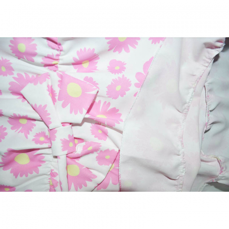 Rochie eleganta cu maneca scurta pentru fete Lucky Girl 270323-14, Roz [3]