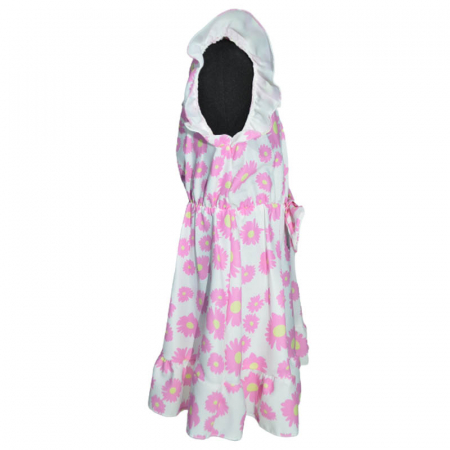 Rochie eleganta cu maneca scurta pentru fete Lucky Girl 270323-14, Roz [2]