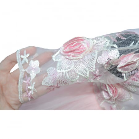 Set 2 piese rochie eleganta pentru fete Colibri SRC-2, Roz [4]
