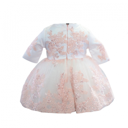 Set 2 piese rochie eleganta pentru fete Colibri SRC-4, Roz [1]