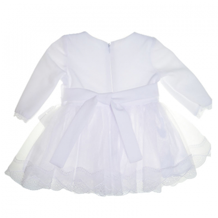 Rochie eleganta pentru fete LULU DESIGN 141123, Alb [1]