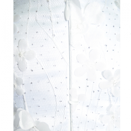 Set 2 piese rochie eleganta pentru fete Colibri SRC-1, Alb [3]