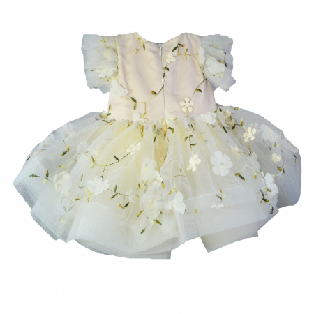 Set 2 piese rochie eleganta si bentita pentru fete Colibri 1377-1 [1]