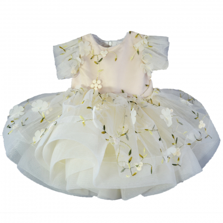 Set 2 piese rochie eleganta si bentita pentru fete Colibri 1377-1 [2]