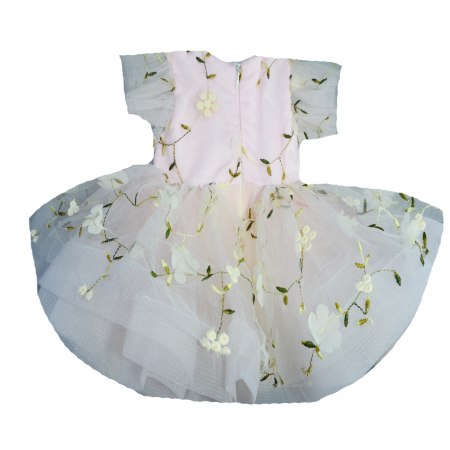 Set 2 piese rochie eleganta si bentita pentru fete Colibri 1377 [2]