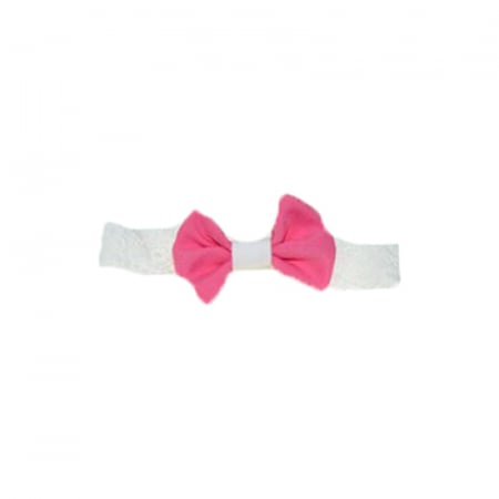 Set 2 piese rochie eleganta si bentita pentru fete, Mini Junior RCMJ2703-1, Roz [4]