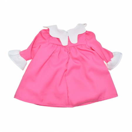 Set 2 piese rochie eleganta si bentita pentru fete, Mini Junior RCMJ2703-1, Roz [2]