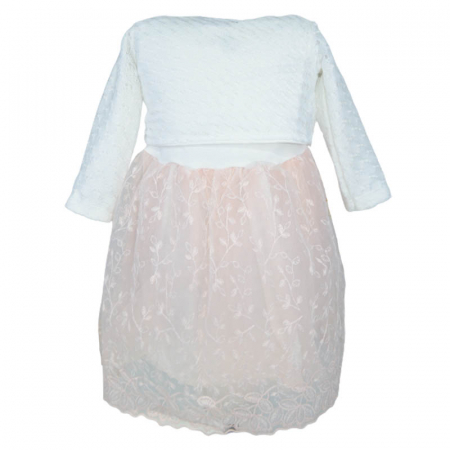 Set 2 piese rochie eleganta si bolero pentru fete Cankus 270323-C, Coral [1]