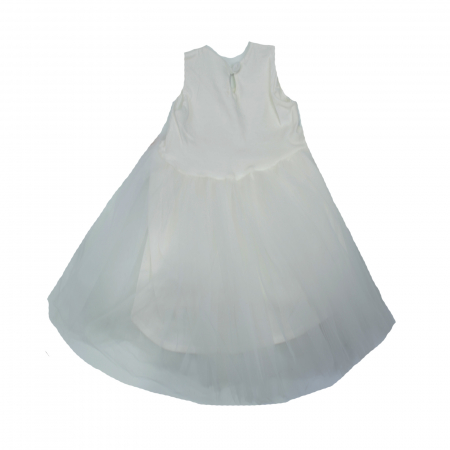 Set 2 piese rochita si bolero pentru fete Mini Junior BBW-12-68, Alb [1]