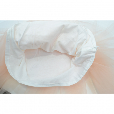 Set 2 piese rochita si bolero pentru fete Mini Junior BBW-10-68, Roz [3]