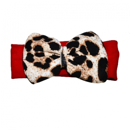 Set 2 piese salopeta cu maneca lunga si bentita pentru fete Mini Junior SLP-8621, Rosu [1]