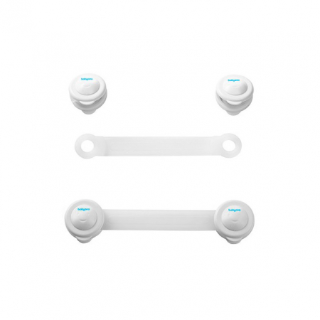 Protectii copii si  bebelusi - Set 2 protectii pentru mobilier BabyOno 953/01, Alb