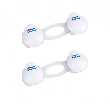 Protectii copii si  bebelusi - Set 2 protectii pentru mobilier Canpol Babies 74/010, Alb