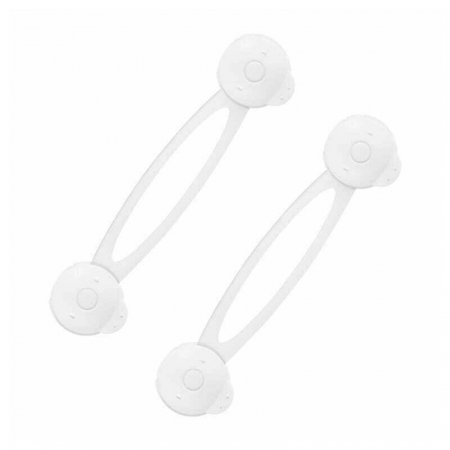 Protectii copii si  bebelusi - Set 2 protectii pentru mobilier Bocioland BL002, Alb