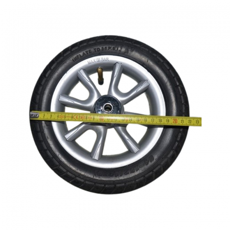 Roată față pentru carucior BabyActive RT1706-25, Negru [1]