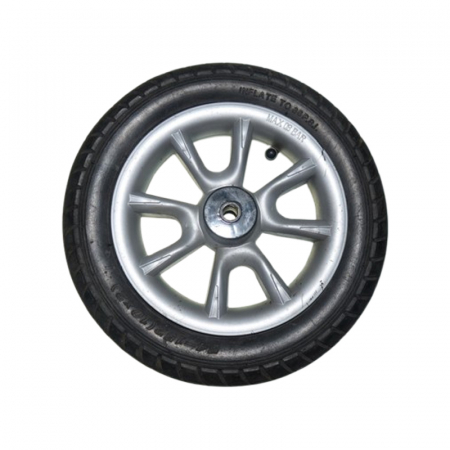 Carucioare - Roată față pentru carucior BabyActive RT1706-25, Negru