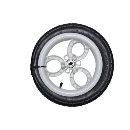 Set 2 roți față pentru carucior BabyActive RT1706-43, Negru [1]