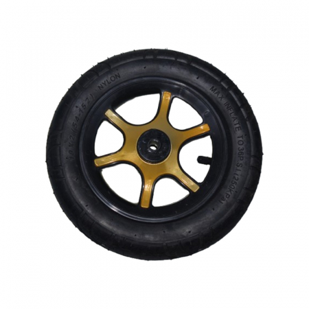 Accesorii carucioare - Set 2 roți față pentru carucior BabyActive RT1706-9, Negru