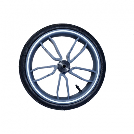 Set 2 roti fata pentru carucior BabyActive RTA-BA14, Gri [3]