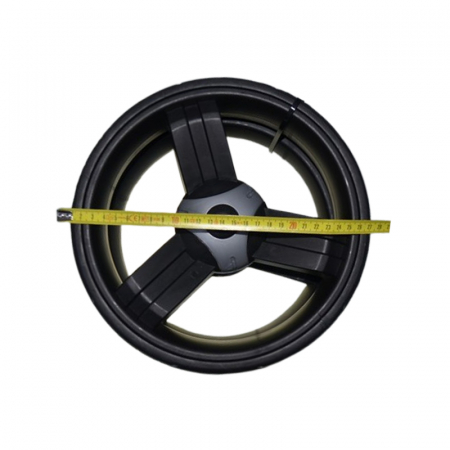 Set 2 roti spate pentru carucior, BabyActive RT1706-53, Negru [1]